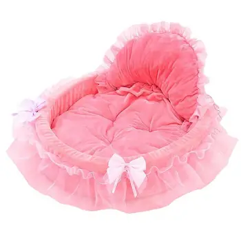New Luxury Lace Pet Bed Sleep Comfortable Pet Princess Cat Kitty Sofa Warm Dog Mattress Beautiful Circular Pet Bed
New Luxury Lace Pet Bed Sleep Comfortable Pet Princess Cat Kitty Sofa Warm Dog Mattress Beautiful Circular Pet Bed