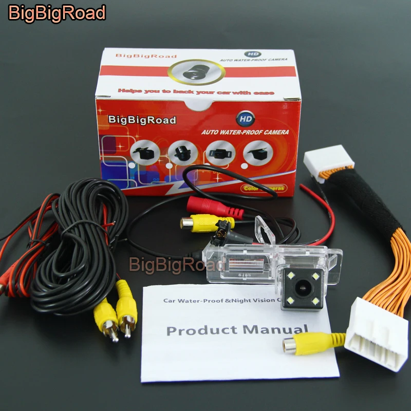BigBigRoad For Renault Clio 4 IV 2012 2013 2014 2015 2016 2017 Car Rear View Backup Reverse Parking Camera With RCA Port Adapter
BigBigRoad For Renault Clio 4 IV 2012 2013 2014 2015 2016 2017 Car Rear View Backup Reverse Parking Camera With RCA Port Adapter