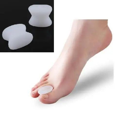 1Pair Gel Toe Separator Foot Care Tool Silicone Big Toe Bunion Straightener Valgus Hallux Bunion Protector Corrector Alignment
1Pair Gel Toe Separator Foot Care Tool Silicone Big Toe Bunion Straightener Valgus Hallux Bunion Protector Corrector Alignment