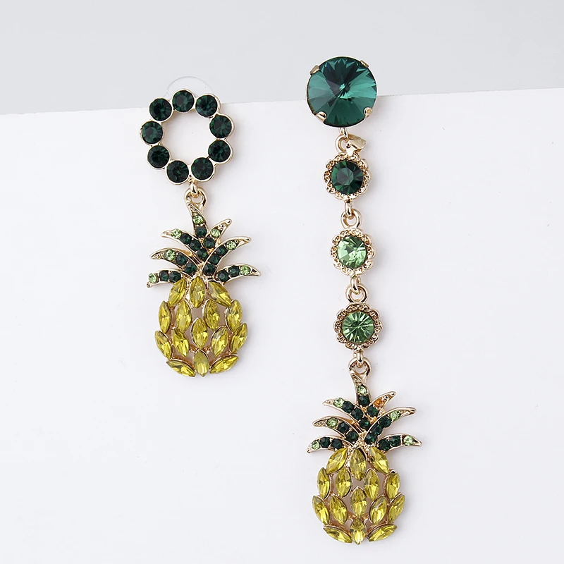 Irregular Silver Needle Pineapple Earrings Fashion Tropical Fruit Drop Earring for Women Girl Gift Statement Jewelry 5B2005
Irregular Silver Needle Pineapple Earrings Fashion Tropical Fruit Drop Earring for Women Girl Gift Statement Jewelry 5B2005
