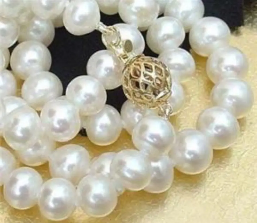 Natural white Akoya pearl 8-9mm