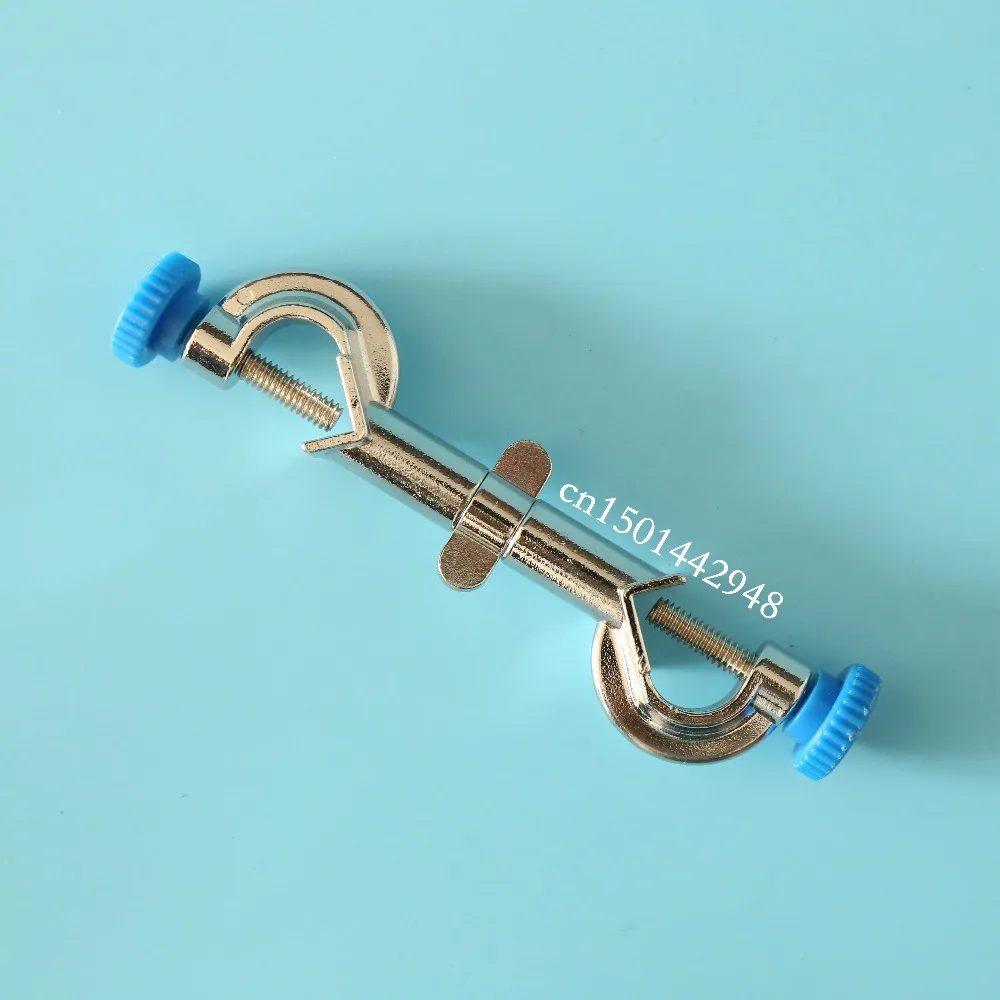 laboratory double rotating clamp 360 degree adjustable