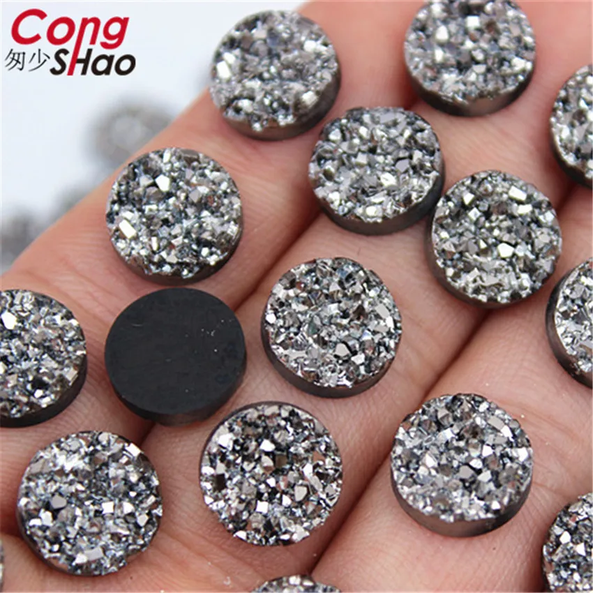 50PCS 12mm Bling AB Colors Concave Mineral Surface Resin Rhinestone Flatback Cabochon Stone DIY Wedding Decoration Crafts 8Y82G
50PCS 12mm Bling AB Colors Concave Mineral Surface Resin Rhinestone Flatback Cabochon Stone DIY Wedding Decoration Crafts 8Y82G