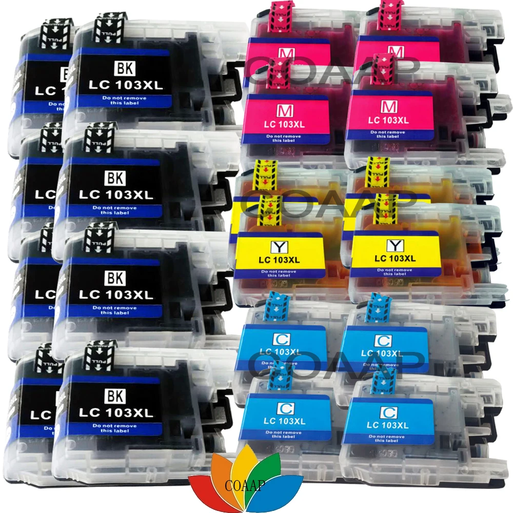 20 Pk Compatible LC103 XL LC-103XL Ink For Brother MFC-J450dw MFC-J470dw MFC-J650dw MFC-J870dw MFC-J6920dw
20 Pk Compatible LC103 XL LC-103XL Ink For Brother MFC-J450dw MFC-J470dw MFC-J650dw MFC-J870dw MFC-J6920dw