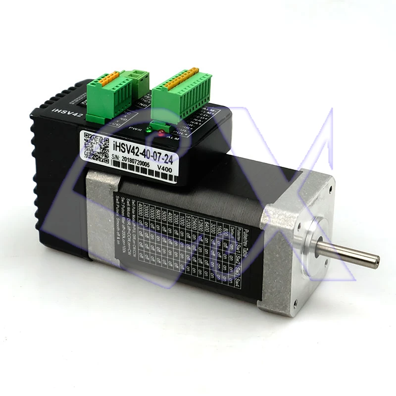 JMC iHSV42-40-07-24 578W 0.185Nm 4000rpm Integrated AC Servo Motor Driver 24VDC Automated Special 1000 line encoder
JMC iHSV42-40-07-24 578W 0.185Nm 4000rpm Integrated AC Servo Motor Driver 24VDC Automated Special 1000 line encoder