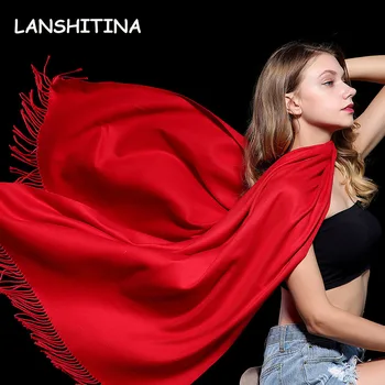2018 Autumn/winter pure color cashmere pulled wool scarf large size 200*70cm female warm scarf shawl wholesale
2018 Autumn/winter pure color cashmere pulled wool scarf large size 200*70cm female warm scarf shawl wholesale