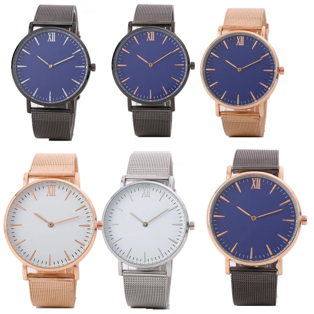 NEWEST!!! Stainless steel mesh band Strap Analog Quartz Wrist Watch Luxury Simple Style Designed unisex Watches 2018 hot
NEWEST!!! Stainless steel mesh band Strap Analog Quartz Wrist Watch Luxury Simple Style Designed unisex Watches 2018 hot