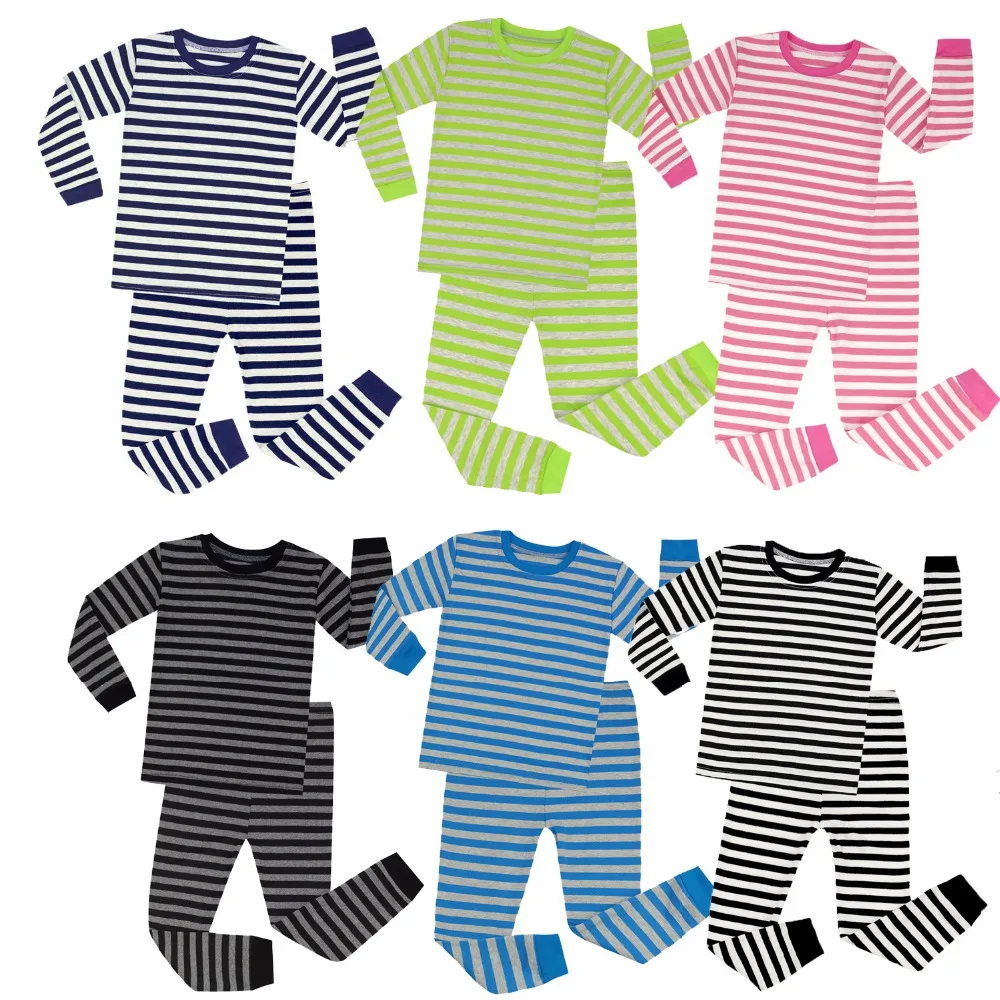 Brand New Boys Girls Long Sleeve Cotton Striped Pajamas Sets Kids Pyjamas for 1-8 Years Christmas Pajamas Cotton Nightwear
Brand New Boys Girls Long Sleeve Cotton Striped Pajamas Sets Kids Pyjamas for 1-8 Years Christmas Pajamas Cotton Nightwear