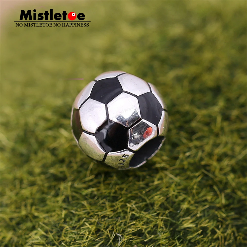Authentic 925 Sterling Silver Black Enamel Sport Football Charm Bead Fit Pandora Bracelet Women Jewelry
Authentic 925 Sterling Silver Black Enamel Sport Football Charm Bead Fit Pandora Bracelet Women Jewelry