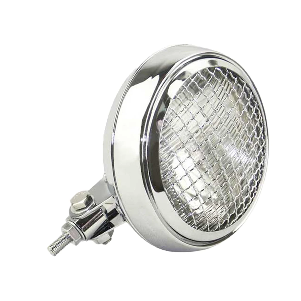 6 Inch Chrome Retro Motorcycle Headlight for Harley Chopper Bobber Motorcycle Retro Front Headlight 6 Inch Chrome Retro Motorcycle Headlight for Harley Chopper Bobber Motorcycle Retro Front Headlight