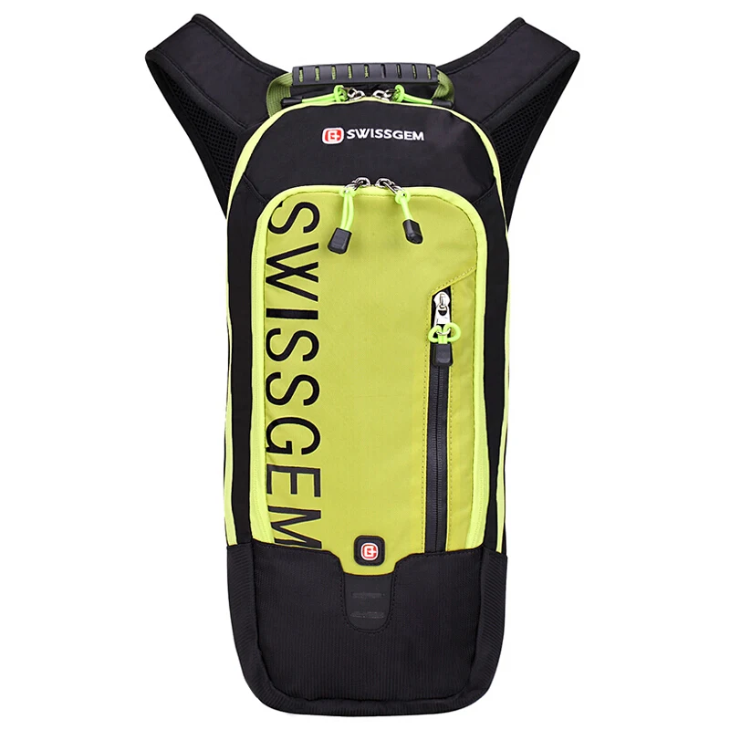 

SVVISSGEM Professional Riding Bag for Men and Women 6L Mountain Bike Backpack Can be Placed Water Bag SA-9823 Blue Green Red