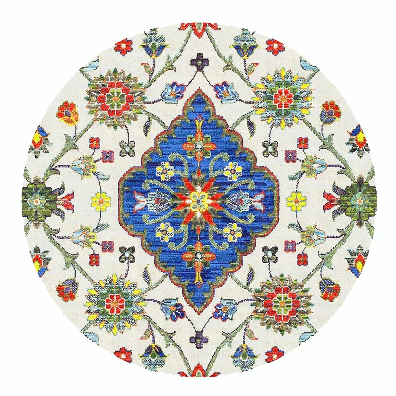 Moroccan Vintage Round Carpet Living Room Home Round Bedroom Rug Computer Chair Floor Mat European Cloakroom Rugs And Carpets
Moroccan Vintage Round Carpet Living Room Home Round Bedroom Rug Computer Chair Floor Mat European Cloakroom Rugs And Carpets
