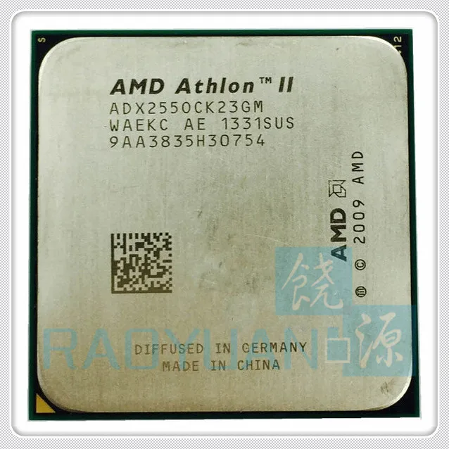 AMD Athlon II X2 255 3.1GHz Dual-Core CPU Processor ADX255OCK23GM ADX255OCK23GQ Socket AM3 938pin
AMD Athlon II X2 255 3.1GHz Dual-Core CPU Processor ADX255OCK23GM ADX255OCK23GQ Socket AM3 938pin