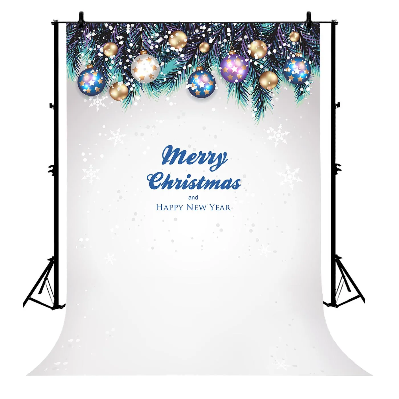 5x7ft Christmas White Snowflake Xmas Cloth Party Polyester Photo Background Portrait Backdrop
5x7ft Christmas White Snowflake Xmas Cloth Party Polyester Photo Background Portrait Backdrop