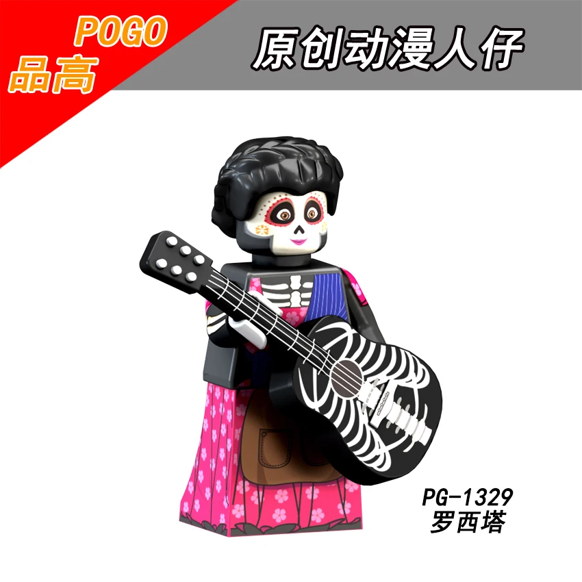 Single Sale PG1329 Coco Movie Day Of The Dead Legoing Christmas Horror Rosita Felipe Miguel Legoing Children's Assembled Toys
Single Sale PG1329 Coco Movie Day Of The Dead Legoing Christmas Horror Rosita Felipe Miguel Legoing Children's Assembled Toys