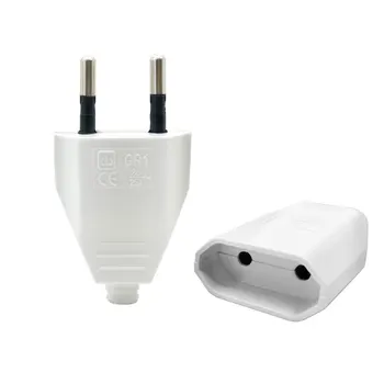 EU Russian Male Female electronic Connector AC Power Connector Plug with Socket Power Cord Convertor Rewire Plug adapter 2.5A
EU Russian Male Female electronic Connector AC Power Connector Plug with Socket Power Cord Convertor Rewire Plug adapter 2.5A