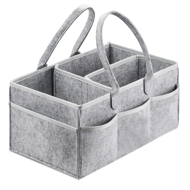 Baby Diaper Caddy Organizer Portable Holder Bag for Changing Table and Car, Nursery Essentials Storage bins
Baby Diaper Caddy Organizer Portable Holder Bag for Changing Table and Car, Nursery Essentials Storage bins