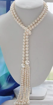 FREE SHIPPINGNew Style 10mm white round freshwater pearl necklace 50inch (A0511)
FREE SHIPPINGNew Style 10mm white round freshwater pearl necklace 50inch (A0511)