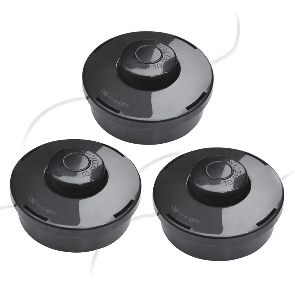 NEW 3pcs Brush Cutter Replacement Trimmer Head Grass Trimmer Cutting Head (Black)
NEW 3pcs Brush Cutter Replacement Trimmer Head Grass Trimmer Cutting Head (Black)