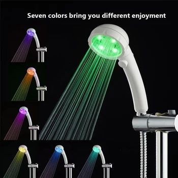 LED Bathroom Shower Head One button Waterstop Water saving Shower head SPA sprayer sprinkler head
LED Bathroom Shower Head One button Waterstop Water saving Shower head SPA sprayer sprinkler head