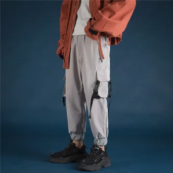 2019 New Tide Male Comfortable High Quality Spring Section Tooling Hip Hop Wind Harajuku Casual Pants Streetwear
2019 New Tide Male Comfortable High Quality Spring Section Tooling Hip Hop Wind Harajuku Casual Pants Streetwear