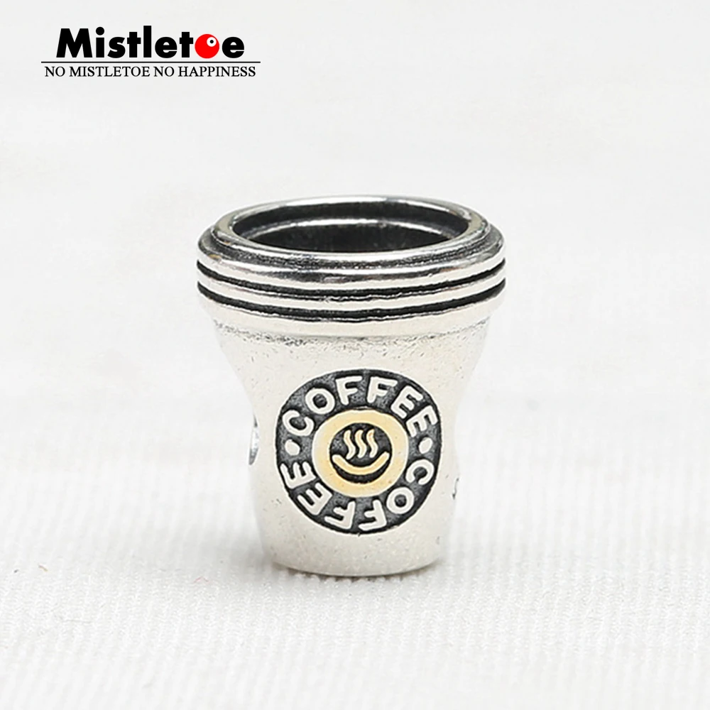 Authentic 925 Sterling Silver Cold-color Coffee Cup Charm Bead Fit European Bracelet Women Jewelry
Authentic 925 Sterling Silver Cold-color Coffee Cup Charm Bead Fit European Bracelet Women Jewelry
