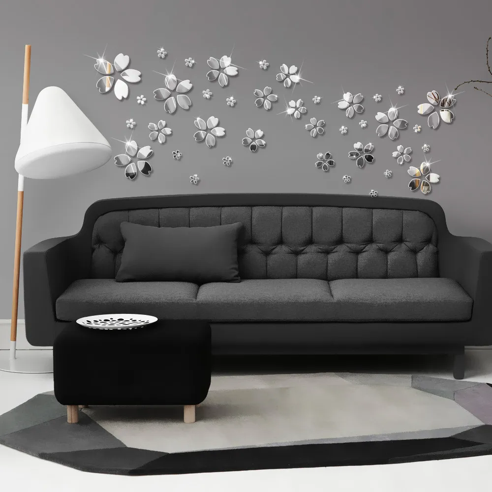 9 Sets Flower Pattern 3D Mirror Wall Sticker Acrylic Wall Stickers Creative Home Decor Room Decoration Wall Decor Decal
9 Sets Flower Pattern 3D Mirror Wall Sticker Acrylic Wall Stickers Creative Home Decor Room Decoration Wall Decor Decal