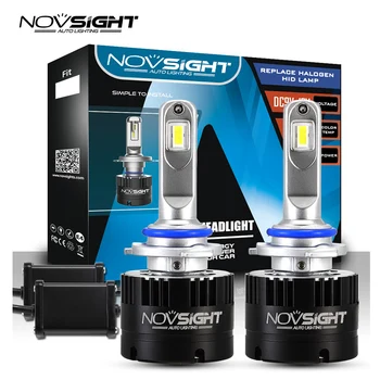 NOVSIGHT Car Headlight H7 H4 LED H8/H11 HB3/9005 HB4/9006 H1 80W 14400lm Auto Bulb Headlamp 5500K Light
NOVSIGHT Car Headlight H7 H4 LED H8/H11 HB3/9005 HB4/9006 H1 80W 14400lm Auto Bulb Headlamp 5500K Light