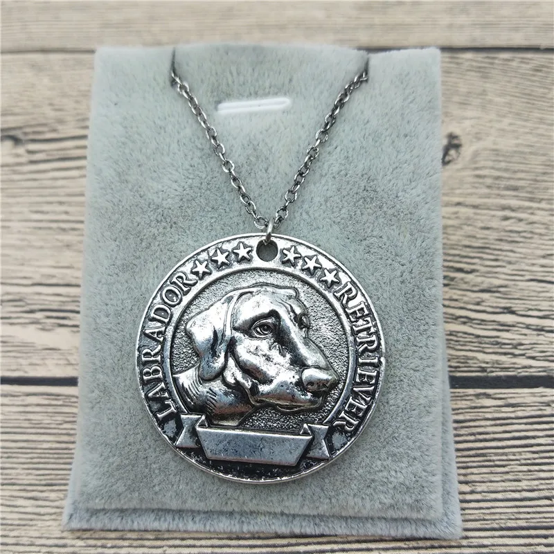 New Labrador Retriever Necklace Classic Style Pet Jewellery Fashion Animal Pendant Women | Украшения и аксессуары