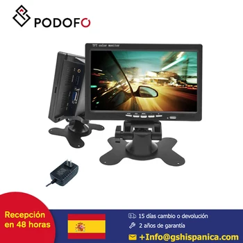 Podofo 7'' HD Car Monitor Rearview Screen HDMI VGA DVD Digital Display For Car Backup Camera Remote Control With Power Adapter
Podofo 7'' HD Car Monitor Rearview Screen HDMI VGA DVD Digital Display For Car Backup Camera Remote Control With Power Adapter