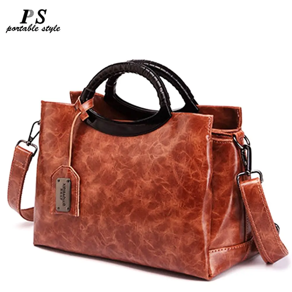 2019 Vintage Boston Genuine Leather Luxury Handbags Designer Shoulder Bag Female Rivet Women Messenger Bags Tote Sac A Main
2019 Vintage Boston Genuine Leather Luxury Handbags Designer Shoulder Bag Female Rivet Women Messenger Bags Tote Sac A Main