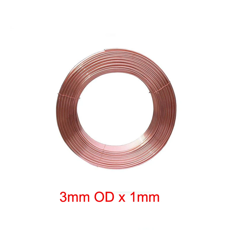 3mm Outer Diameter x 1mm Thickness Soft copper tube metal hose air conditioner pipe
3mm Outer Diameter x 1mm Thickness Soft copper tube metal hose air conditioner pipe