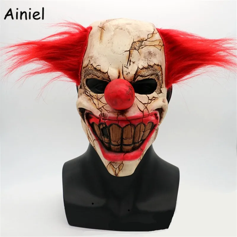 The Joker Terror Mask Cosplay Costume Halloween Clown Terror Terrified Scary hair Latex Mask Carnival Cosplay Costume Men Women
The Joker Terror Mask Cosplay Costume Halloween Clown Terror Terrified Scary hair Latex Mask Carnival Cosplay Costume Men Women