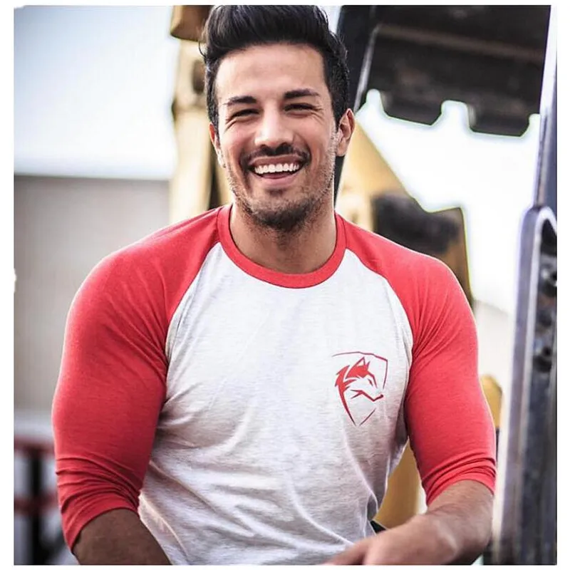 New Men Three Quarter Sleeve T-shirts Cotton Gyms Fitness Workout Clothing Male Casual Fashion Brand Tees Tops
New Men Three Quarter Sleeve T-shirts Cotton Gyms Fitness Workout Clothing Male Casual Fashion Brand Tees Tops