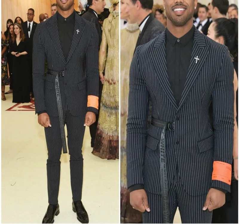 Thorndike 2018 The Latest Fashion Design Men's Suit Black Striped Men's Dance Party Groom Wedding Dress 2 Piece (Jacket+Pants)
Thorndike 2018 The Latest Fashion Design Men's Suit Black Striped Men's Dance Party Groom Wedding Dress 2 Piece (Jacket+Pants)