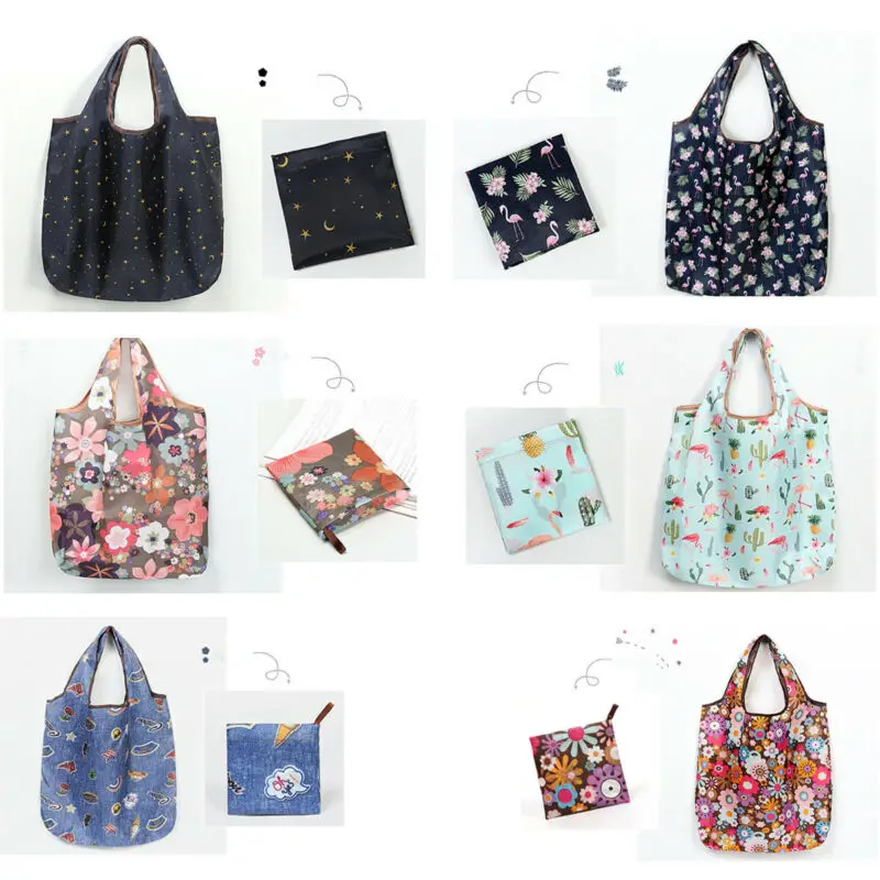 Local Stock 2019 Fashion Women Foldaway Cute Cartoon Shopper Bag Ladies Reusable Floral Shopping Tote Bag Lady Girl
Local Stock 2019 Fashion Women Foldaway Cute Cartoon Shopper Bag Ladies Reusable Floral Shopping Tote Bag Lady Girl