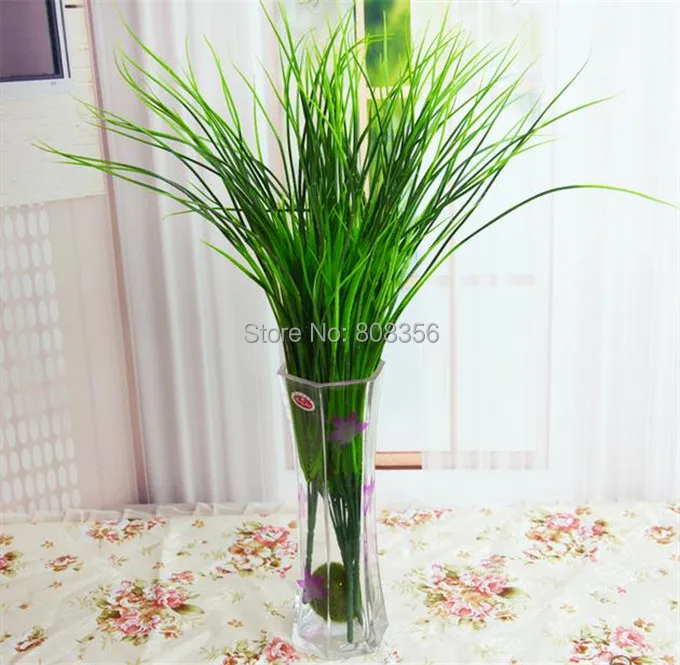 6PCS Green Plants 19.68" Length Artificial Simulation Plastic Spring Grass Vertical Flat Grasses 7 Stalks for Home Decor
6PCS Green Plants 19.68" Length Artificial Simulation Plastic Spring Grass Vertical Flat Grasses 7 Stalks for Home Decor