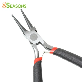 8Seasons Stainless Steel Round Nose Pliers Jewelry Making Earrngs Necklace Hand Tool Black DIY Jewelry Findings 12.5cm, 1 Piece
8Seasons Stainless Steel Round Nose Pliers Jewelry Making Earrngs Necklace Hand Tool Black DIY Jewelry Findings 12.5cm, 1 Piece