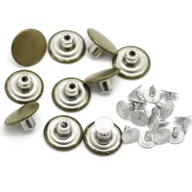 50 Sets Bronze Metal Buttons Pattern Jean Tack Metal Buttons Knopf Bouton Retrol Buttons Garment Accessories Wholesale 17mm
50 Sets Bronze Metal Buttons Pattern Jean Tack Metal Buttons Knopf Bouton Retrol Buttons Garment Accessories Wholesale 17mm