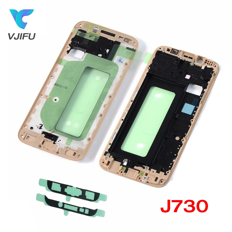 For Samsung J5 2017 J530 Frame For Samsung Galaxy J7 2017 J7 Pro J730 J730F LCD Housing Front Middle Frame Cover with Adhesive
For Samsung J5 2017 J530 Frame For Samsung Galaxy J7 2017 J7 Pro J730 J730F LCD Housing Front Middle Frame Cover with Adhesive