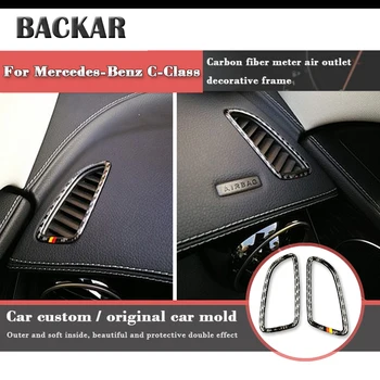 Backar Carbon Fiber Headlight Switch Frame Air Outlet Car Styling Sticker For Mercedes C Class W205 C180 C200 GLC Accessories
Backar Carbon Fiber Headlight Switch Frame Air Outlet Car Styling Sticker For Mercedes C Class W205 C180 C200 GLC Accessories
