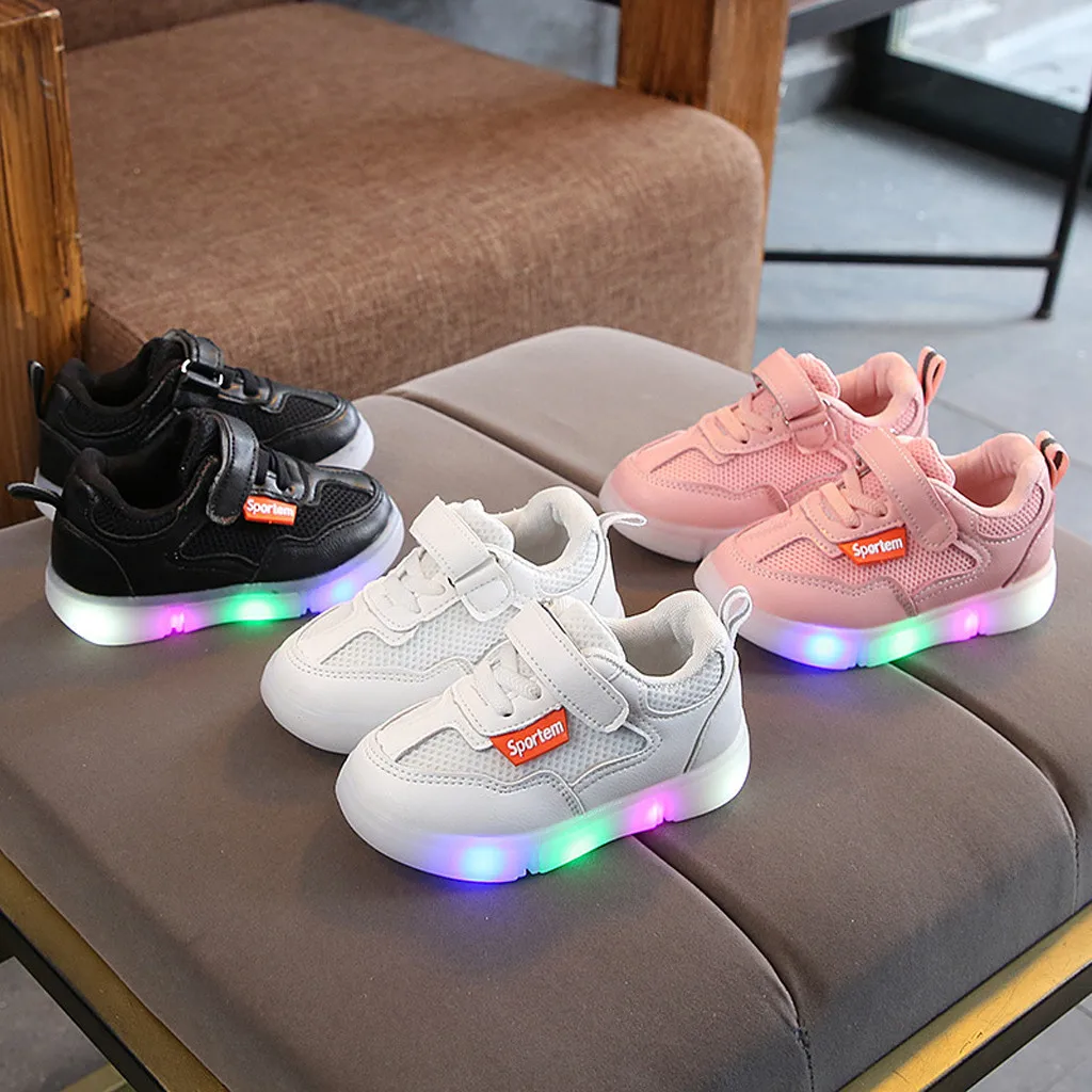 Toddler Infant Kids Baby Girls Mesh Breathable LED Luminous Sport Shoes Sneakers 2019 new children's girls shoes#3
Toddler Infant Kids Baby Girls Mesh Breathable LED Luminous Sport Shoes Sneakers 2019 new children's girls shoes#3