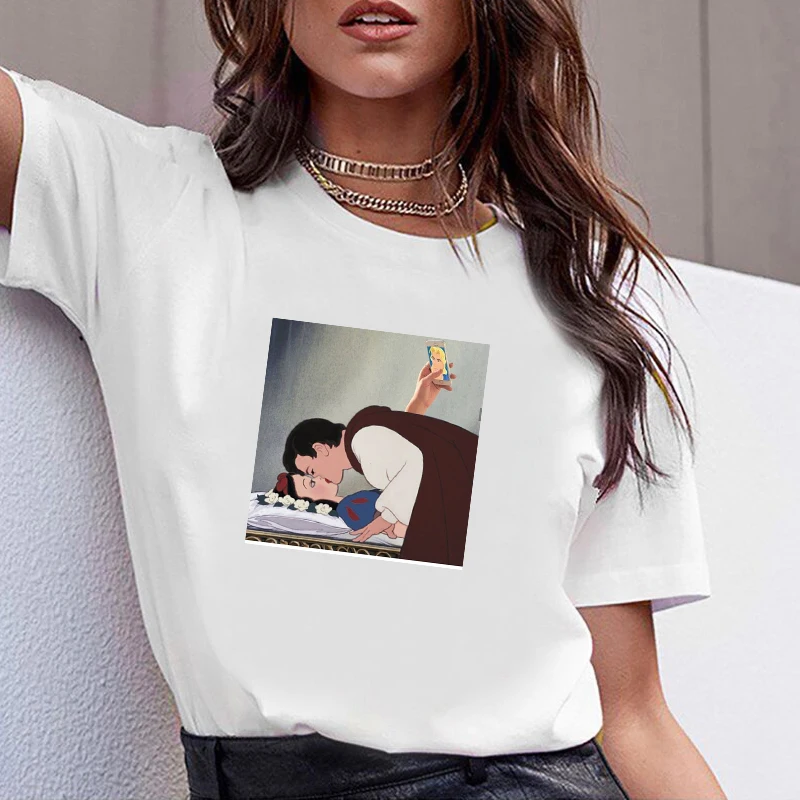 Women Clothes Tshirt Printed Women Funny Movie Princess Princes Casual Summer Casual Shirt T Top Female T-shirt Woman Tee
Women Clothes Tshirt Printed Women Funny Movie Princess Princes Casual Summer Casual Shirt T Top Female T-shirt Woman Tee