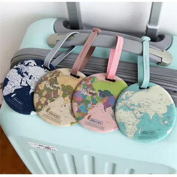 2020 Novelty Map Luggage Tag Portable uitcase Name Address Label ID Tag Holder Travel Accessories
2020 Novelty Map Luggage Tag Portable uitcase Name Address Label ID Tag Holder Travel Accessories