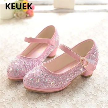 New Pink Rhinestone Children Leather Shoes Girls High-heeled Dress Shoes Princess Baby Party Dance Crystal Shoes Kids 02C
New Pink Rhinestone Children Leather Shoes Girls High-heeled Dress Shoes Princess Baby Party Dance Crystal Shoes Kids 02C