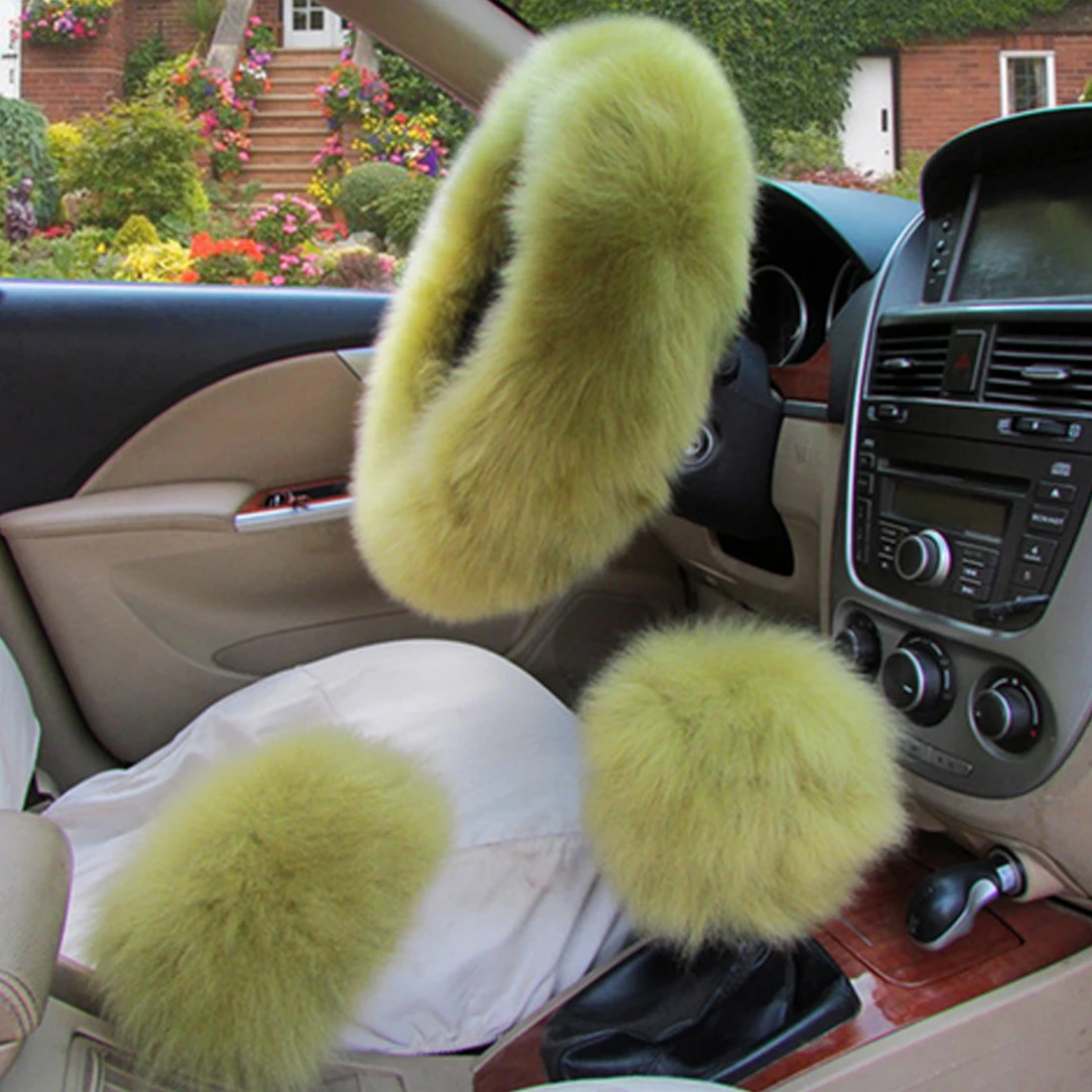 Dewtreetali 3pcs/set Winter Car Steering wheel Cover 12 Colors Long Australian Wool Warm Fur Genuine Leather Cover
Dewtreetali 3pcs/set Winter Car Steering wheel Cover 12 Colors Long Australian Wool Warm Fur Genuine Leather Cover