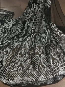 Nice and Newest design glued glitter african lace fabric SYJ-61927 glued glitter sequins French tulle lace fabric
Nice and Newest design glued glitter african lace fabric SYJ-61927 glued glitter sequins French tulle lace fabric