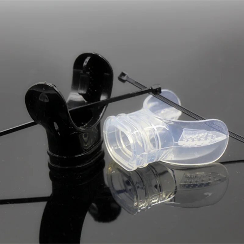 Hot Sale Multifunction Safe Silicone Transparent clear underwater Diving Tube Snorkel Mouthpiece Regulator Swimming Accessories
Hot Sale Multifunction Safe Silicone Transparent clear underwater Diving Tube Snorkel Mouthpiece Regulator Swimming Accessories