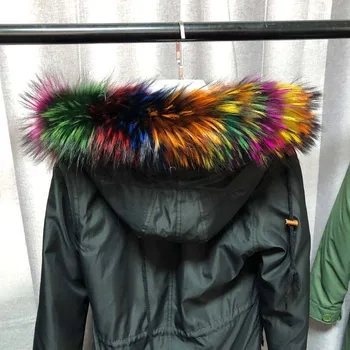 Bar Leather And Fur Colour Hair Lead Hat Really The Whole Skin Raccoon Hair Collar Down Jackets Tops
Bar Leather And Fur Colour Hair Lead Hat Really The Whole Skin Raccoon Hair Collar Down Jackets Tops