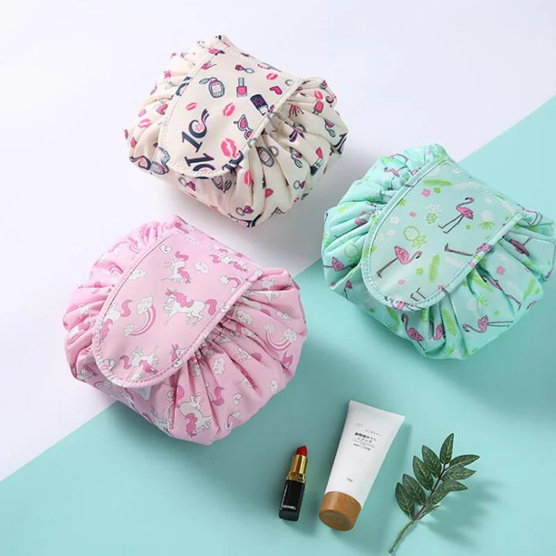 Women Drawstring Travel Cosmetic Bag Makeup Bag Organizer Make Cosmetic bag Case Storage Pouch Toiletry Beauty Kit Box
Women Drawstring Travel Cosmetic Bag Makeup Bag Organizer Make Cosmetic bag Case Storage Pouch Toiletry Beauty Kit Box